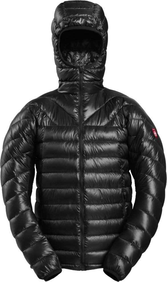 Pajak Men's Phantom Black Dunfyllda mellanlagersjackor M