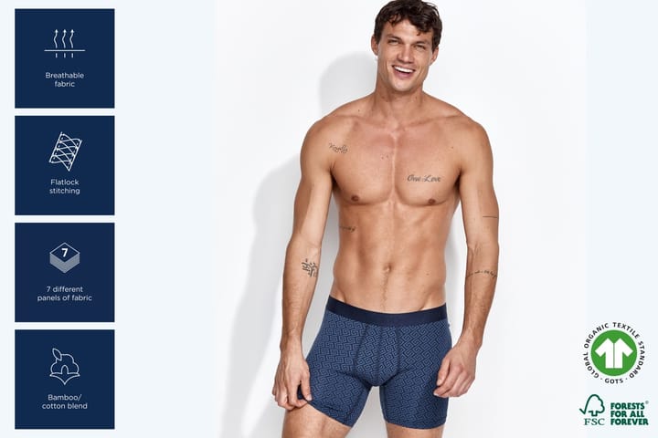 Panos Emporio PE 10PK BASE BAMBOO BOXER ASS SOLID AND PRINTET Panos Emporio