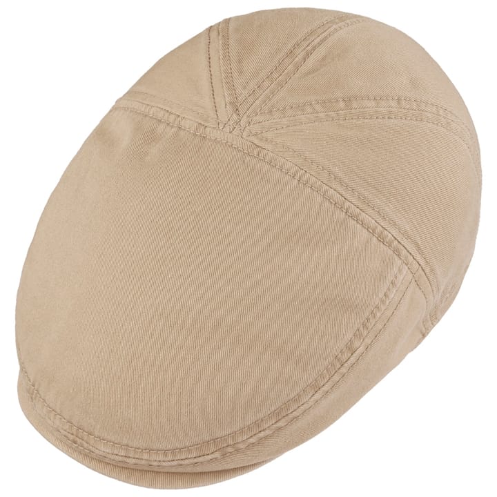 Stetson Paradise Cotton Flat Cap Beige Stetson