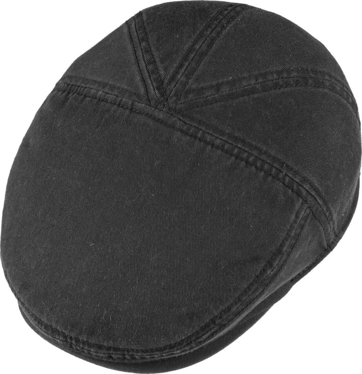 Stetson Paradise Cotton Flat Cap Black Stetson