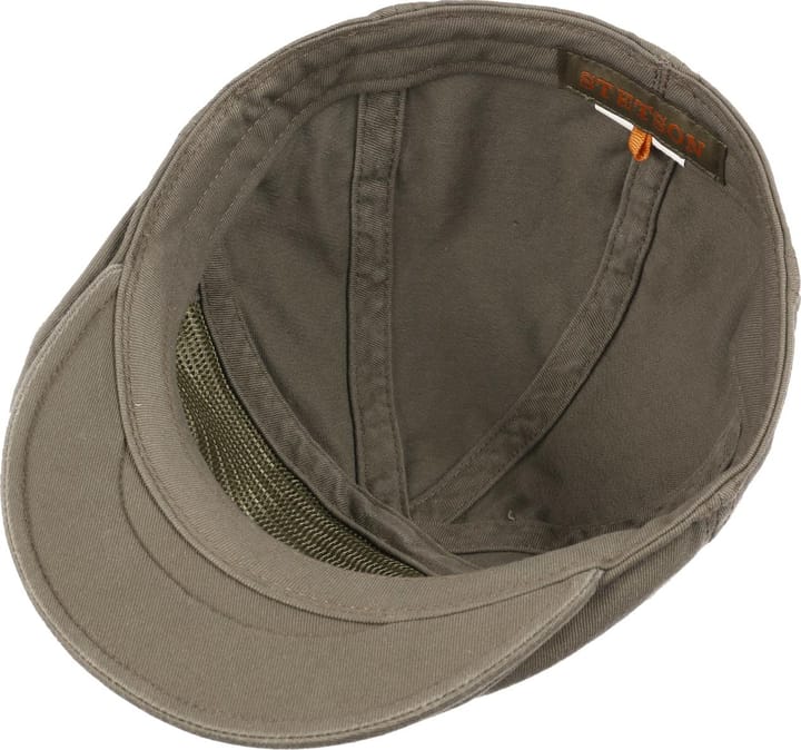 Stetson Paradise Cotton Flat Cap Olive Stetson
