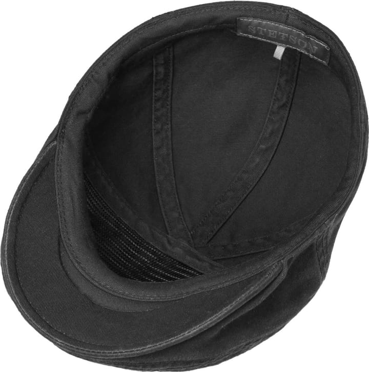 Stetson Paradise Cotton Flat Cap Black Stetson