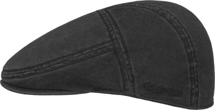 Stetson Paradise Cotton Flat Cap Black Stetson