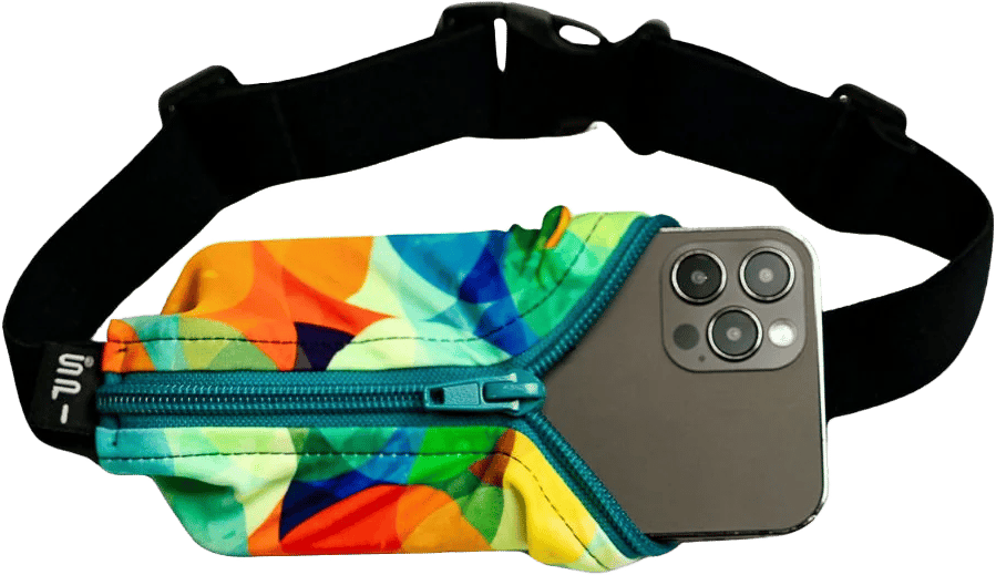 SPIbelt Kids' Spibelt Party Lights with Teal Zipper