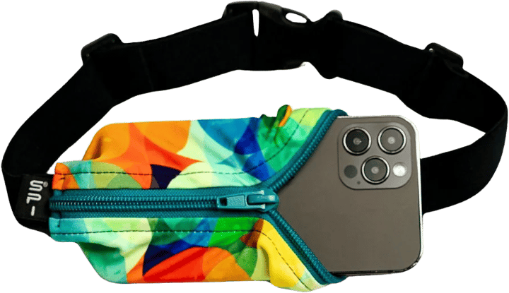 SPIbelt Kids' Spibelt Party Lights with Teal Zipper SPIbelt