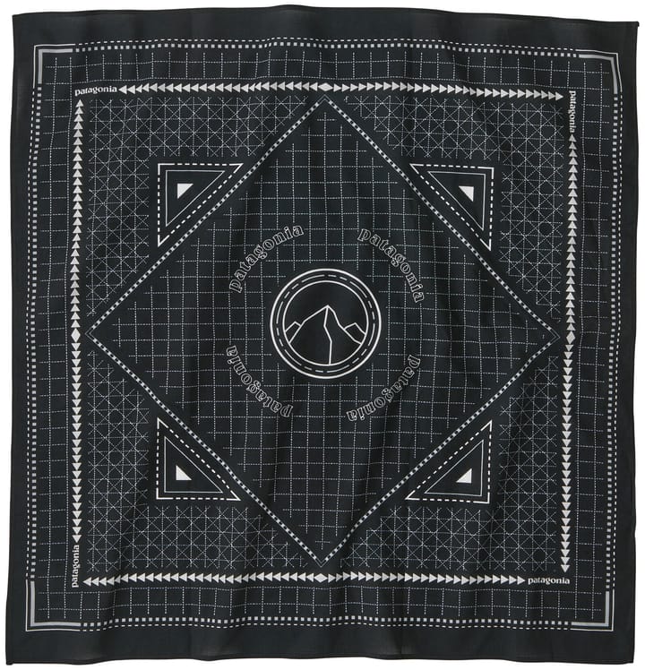 Patagonia Bandana Mountain Grid: Black Patagonia Patagonia Bandana Mountain Grid: Black Patagonia