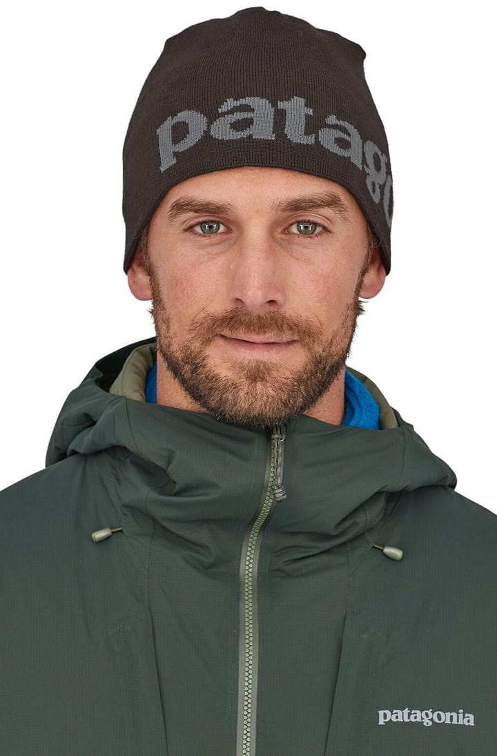 Patagonia Beanie Hat Logo Belwe: Black Patagonia Patagonia Beanie Hat Logo Belwe: Black Patagonia