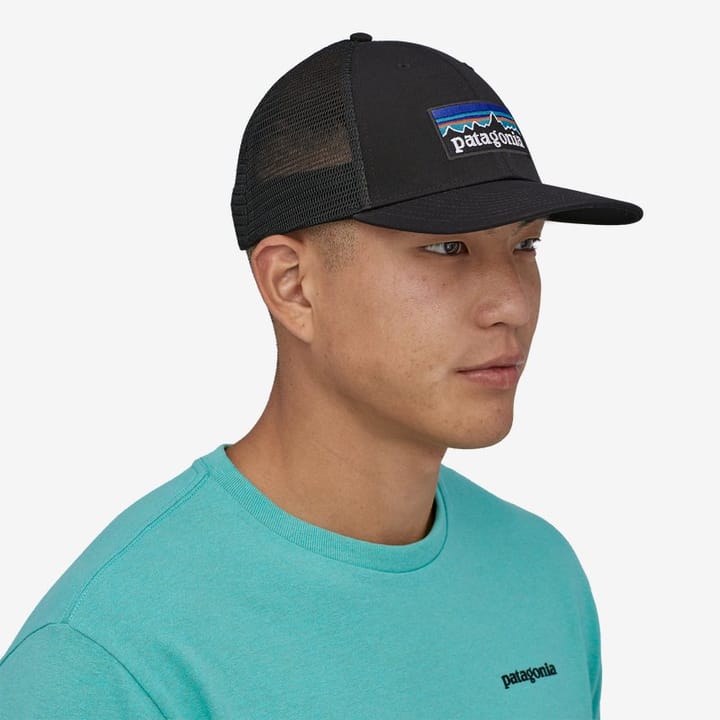 Patagonia P-6 Logo Trucker Hat Black Patagonia