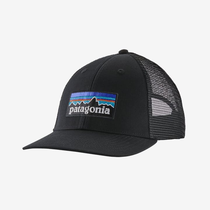 Patagonia P-6 Logo Trucker Hat Black Patagonia