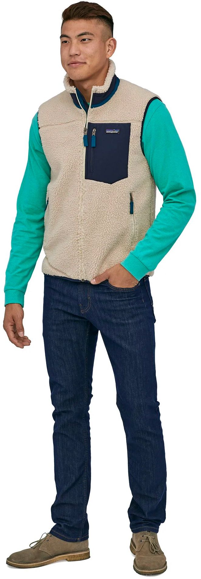 Patagonia Men's Classic Retro-X Vest Natural Patagonia Patagonia Men's Classic Retro-X Vest Natural Patagonia