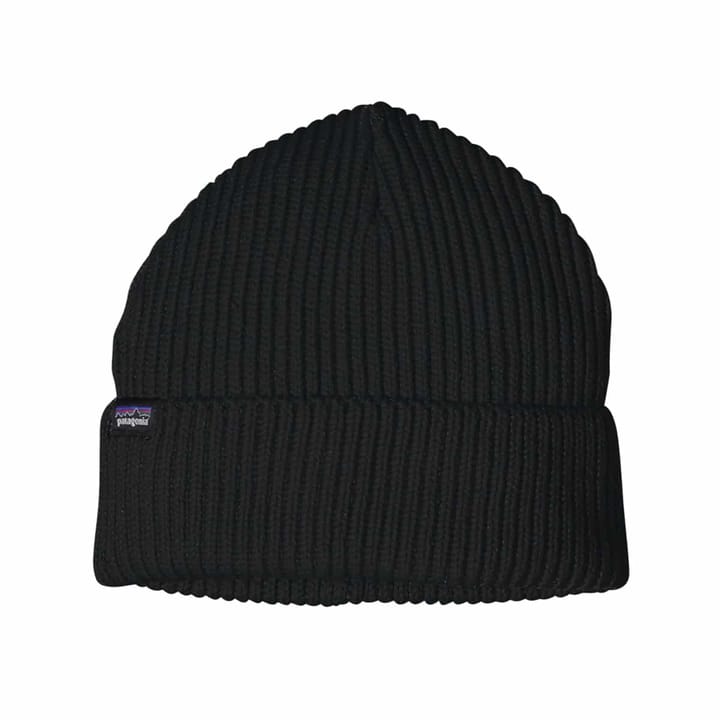 Patagonia Fishermans Rolled Beanie Black Patagonia