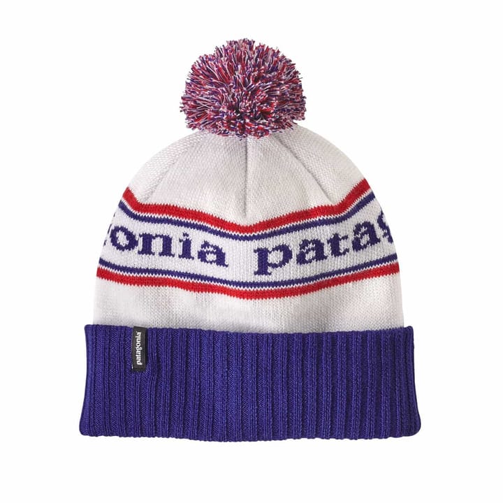 Patagonia Powder Town Beanie Park Stripe: Viking Blue Patagonia