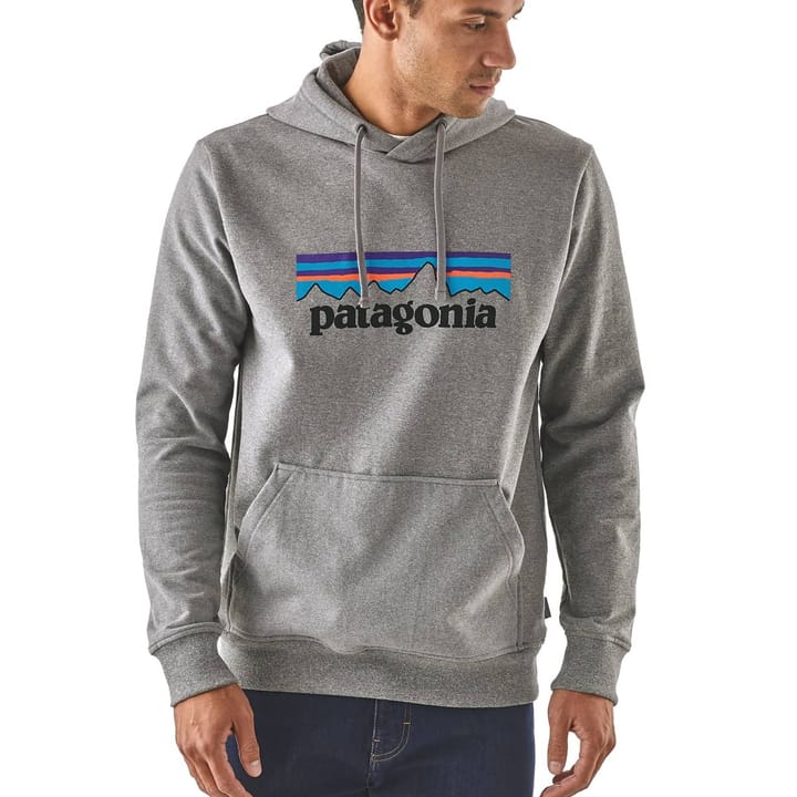 Patagonia M P-6 Logo Uprisal Hoody Gravel Heather Patagonia Patagonia M P-6 Logo Uprisal Hoody Gravel Heather Patagonia