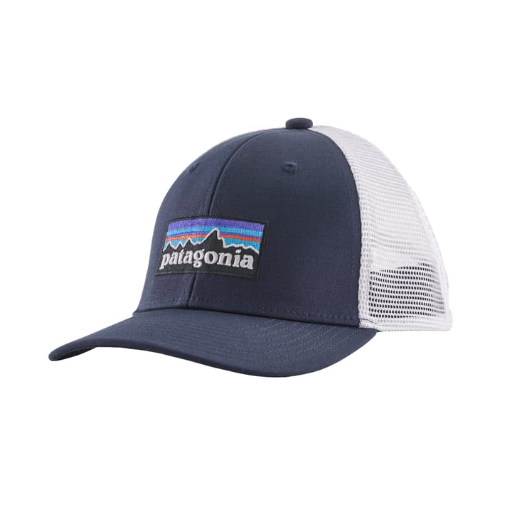 Patagonia Kids' Trucker Hat P-6 Logo: Navy Blue Patagonia