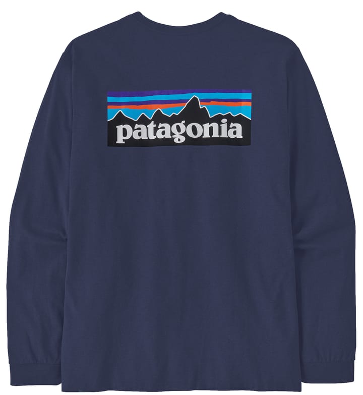 Patagonia Men's Longsleeve P-6 Logo Responsibili-Tee Classic Navy Patagonia Patagonia Men's Longsleeve P-6 Logo Responsibili-Tee Classic Navy Patagonia