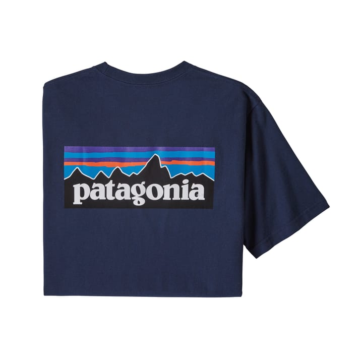 Men's P-6 Logo Responsibili-Tee Classic Navy Patagonia