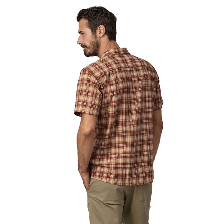 Patagonia Men's Back Step Shirt Beyond Horizons: Mangrove Red Patagonia