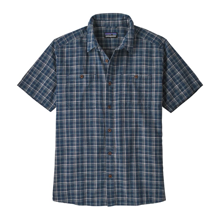 Patagonia Men's Back Step Shirt Founder: Stone Blue Patagonia Patagonia Men's Back Step Shirt Founder: Stone Blue Patagonia