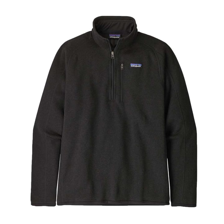 Patagonia Men's Better Sweater 1/4 Zip Black Patagonia