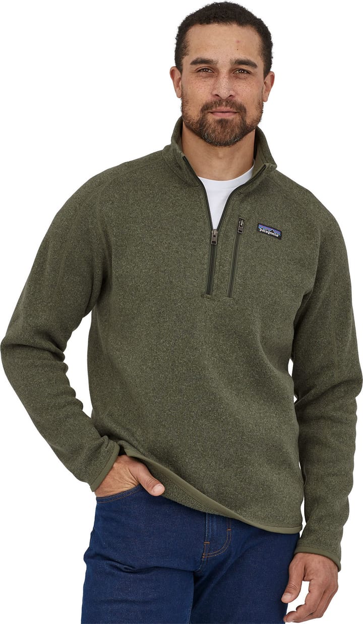 Men's Better Sweater 1/4 Zip Fleece Industrial Green Patagonia