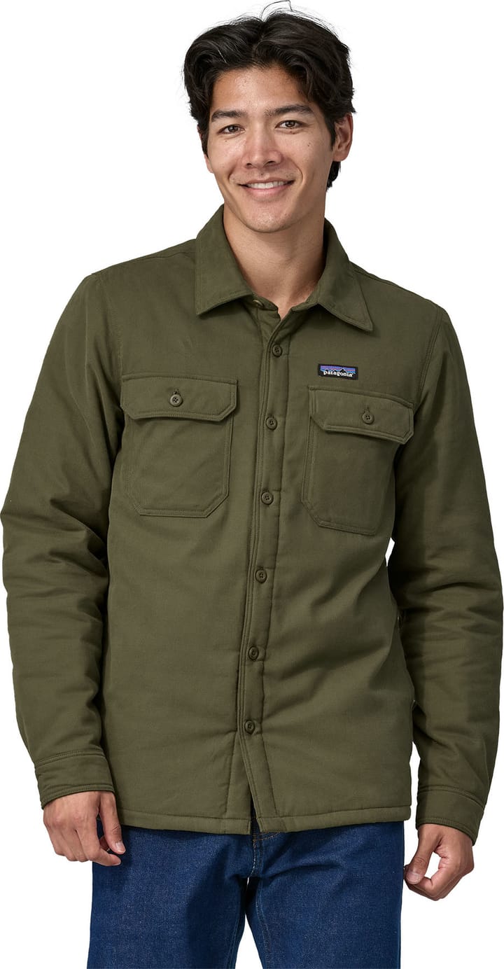 Patagonia men's insulated store fjord flannel jacket
