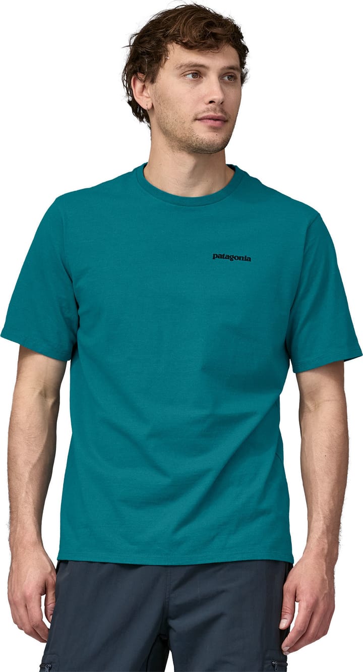 Patagonia M's P-6 Logo Responsibili-Tee Belay Blue Patagonia