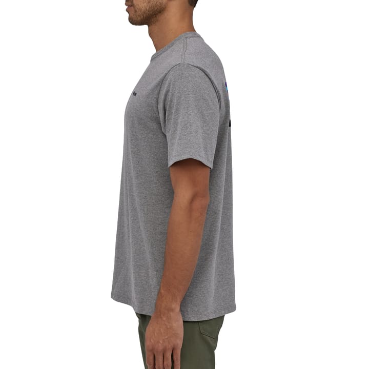 Patagonia Men's P-6 Logo Responsibili-Tee Gravel Heather Patagonia