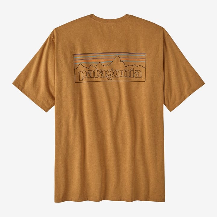 Patagonia Men's P-6 Logo Responsibili-Tee P-6 Outline: Golden Caramel Patagonia