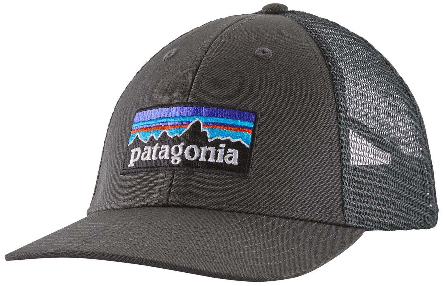 Patagonia P-6 Logo Lopro Trucker Hat Forge Grey