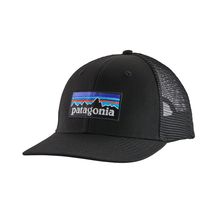 Patagonia P-6 Logo Trucker Hat Black Patagonia