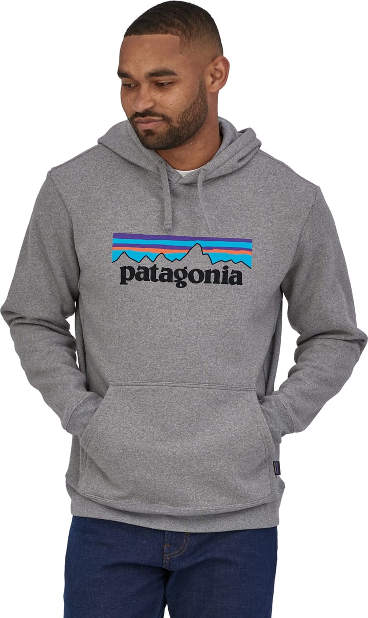 Patagonia Unisex P-6 Logo Uprisal Hoody Gravel Heather Patagonia Patagonia Unisex P-6 Logo Uprisal Hoody Gravel Heather Patagonia