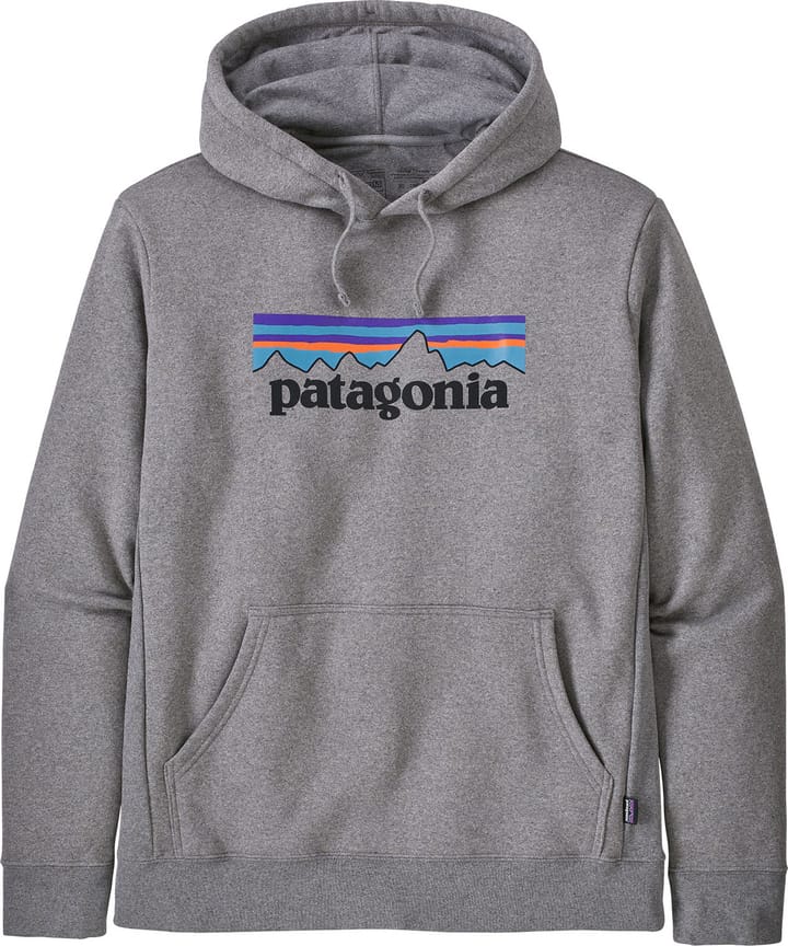 Patagonia Unisex P-6 Logo Uprisal Hoody Gravel Heather Patagonia