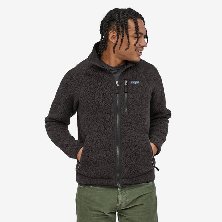 Patagonia M Retro Pile Jacket Black Patagonia