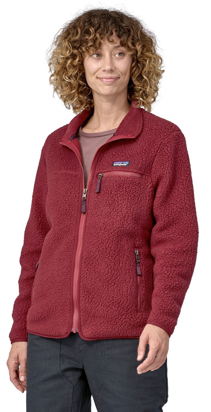 Patagonia Women's Retro Pile Jacket Carmine Red Patagonia Patagonia Women's Retro Pile Jacket Carmine Red Patagonia