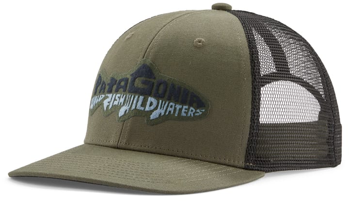 Patagonia Take a Stand Trucker Hat Wild Waterline: Basin Green Patagonia Patagonia Take a Stand Trucker Hat Wild Waterline: Basin Green Patagonia