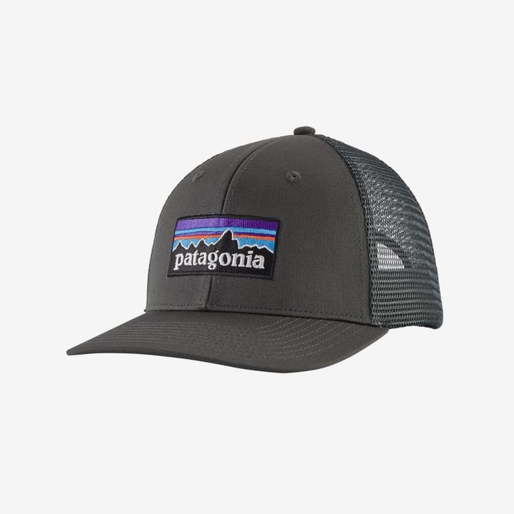 Patagonia P-6 Logo Trucker Hat Forge Grey Patagonia