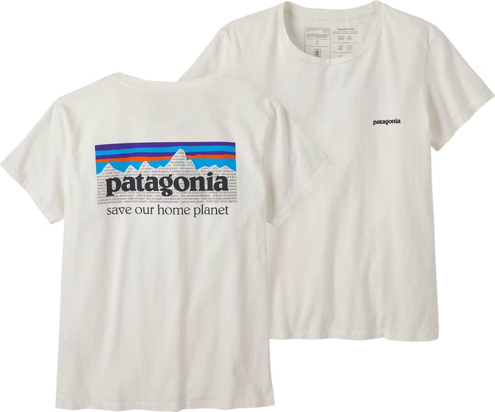 Women's P-6 Mission Organic T-Shirt Birch White Patagonia