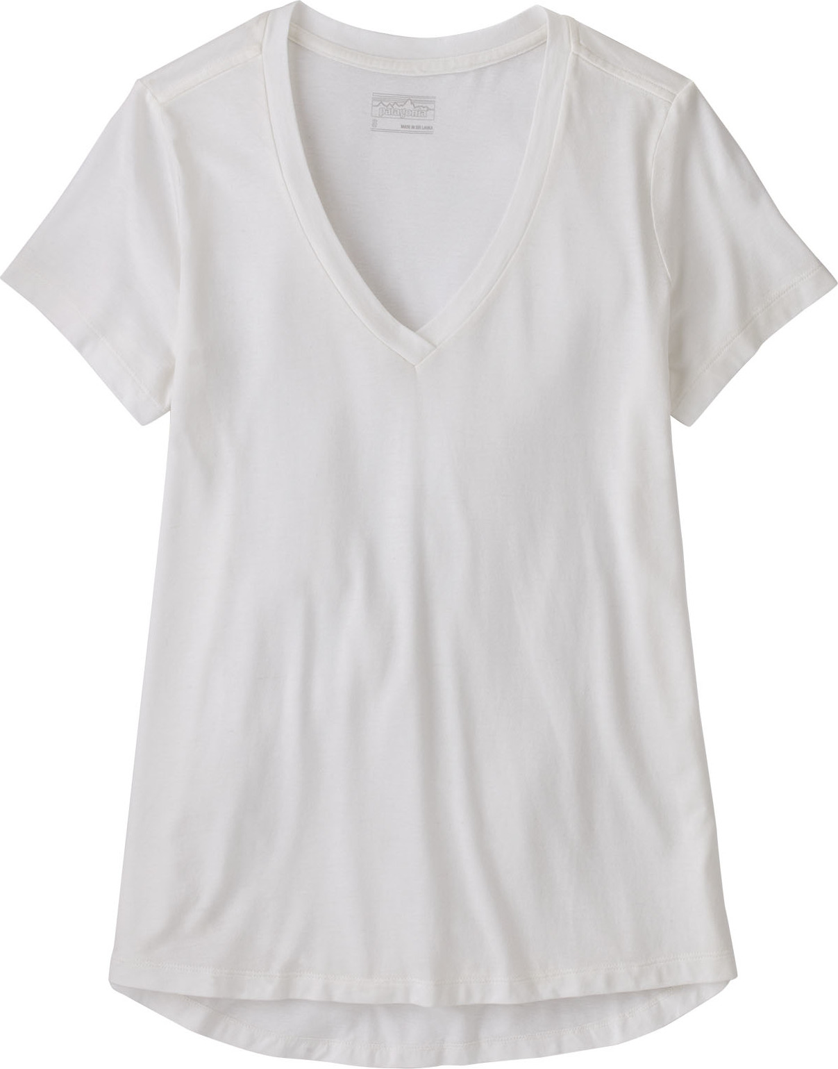 Women's Side Current Tee White