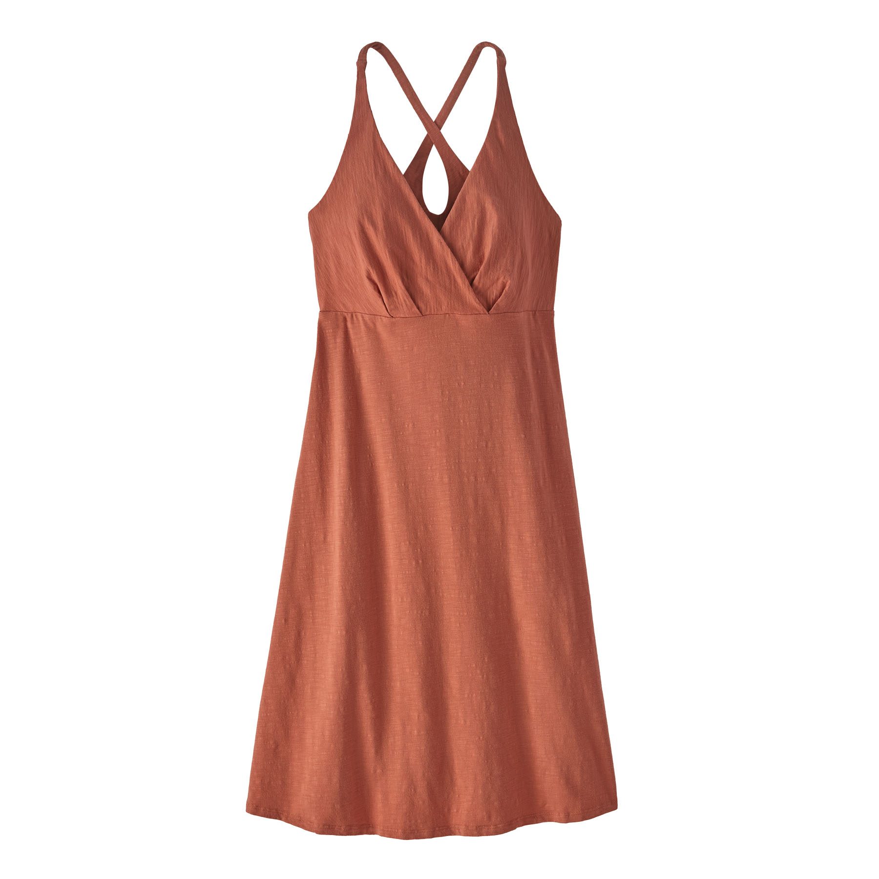 Patagonia Women's Amber Dawn Dress Sienna Clay Kjoler M