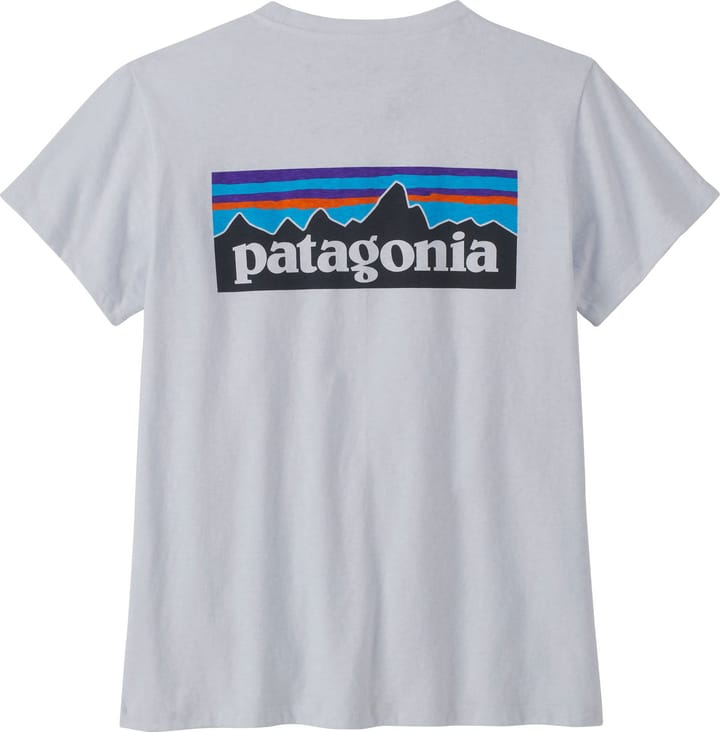 Patagonia Women's P-6 Logo Responsibili-Tee White Patagonia