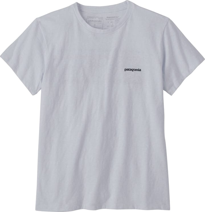 Patagonia Women's P-6 Logo Responsibili-Tee White Patagonia