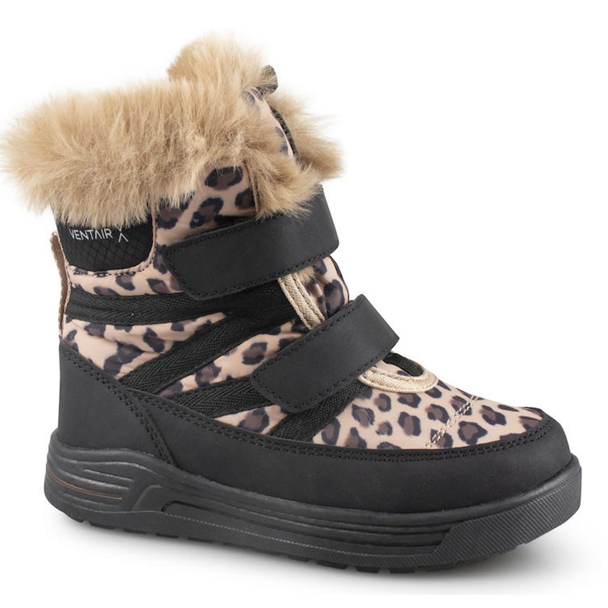 Pax Kids' Foxen Boot Leopard 25, Leopard