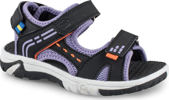 Pax Kids' Went Sandal Black/Purple Pax