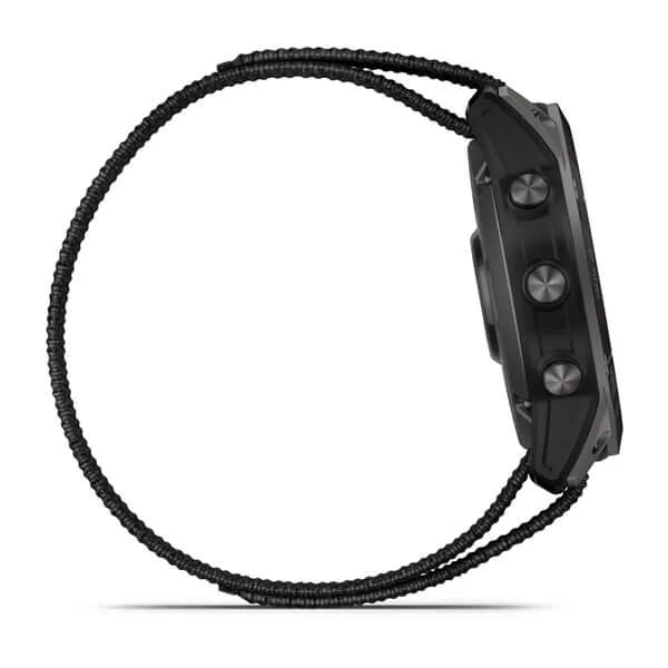 Garmin Enduro 2 Sapphire Dlc Titanium With Black Ultrafit Band Carbon Gray Garmin