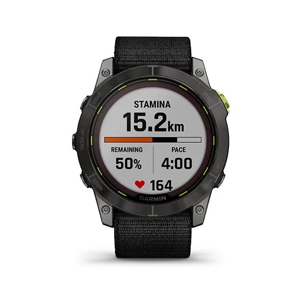 Garmin Enduro 2 Sapphire Dlc Titanium With Black Ultrafit Band Carbon Gray Garmin