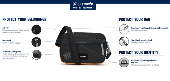 Pacsafe GO Anti-Theft Crossbody Bag Spruce Green Pacsafe