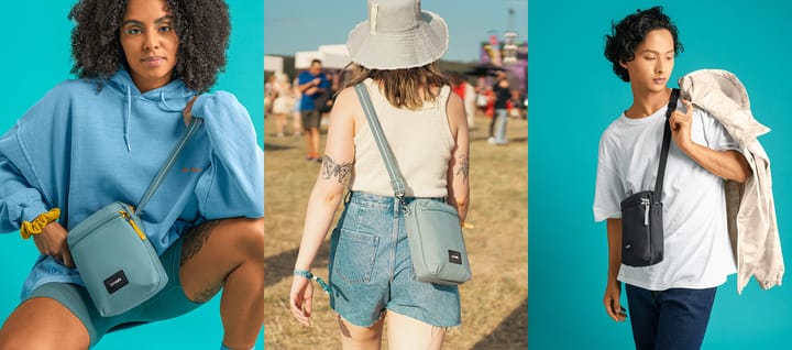 Pacsafe GO Anti-Theft Festival Crossbody Jet Black Pacsafe