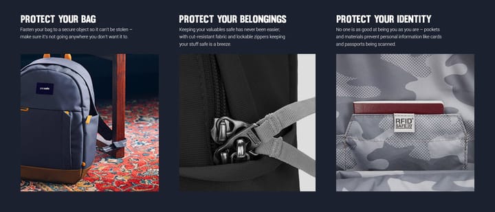 Pacsafe GO 15L Anti-Theft Backpack Reef Pacsafe