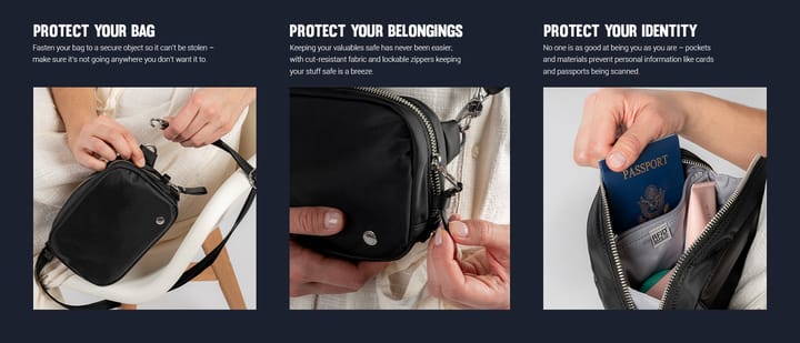 Pacsafe W Anti-Theft Micro Sling Navy Pacsafe
