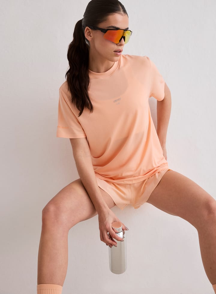 Aim'n Women's Le Run Seamless Running T-Shirt Peach Aim'n